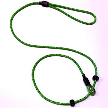 Dog & Field Pro Trialler Slip Lead med dobbelt stop, lime, 1,2 m.